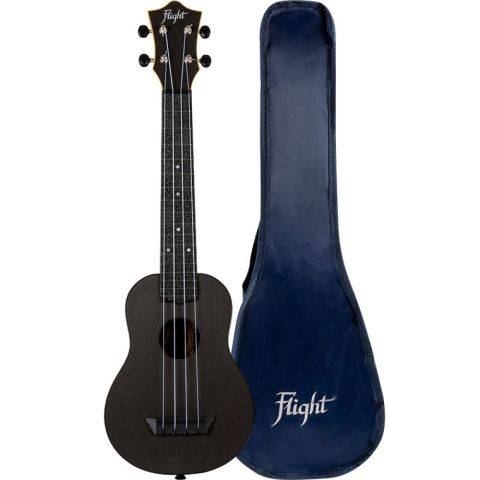 Ukelele Soprano Flight TUSL-35BK...