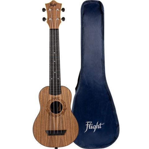 Ukelele Soprano Flight TUSL-50 Travel...