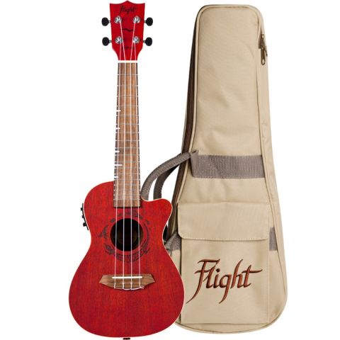 Ukelele Concert Flight DUC-380CEQ...