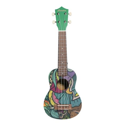 Ukelele Soprano Bamboo B1E-GJ Green...