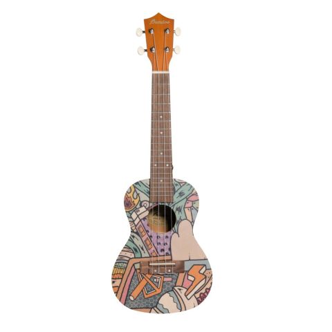 Ukelele Concert Bamboo BU23-CT Magic...