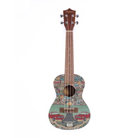 Ukelele Concert Bamboo BU23-RO Route...
