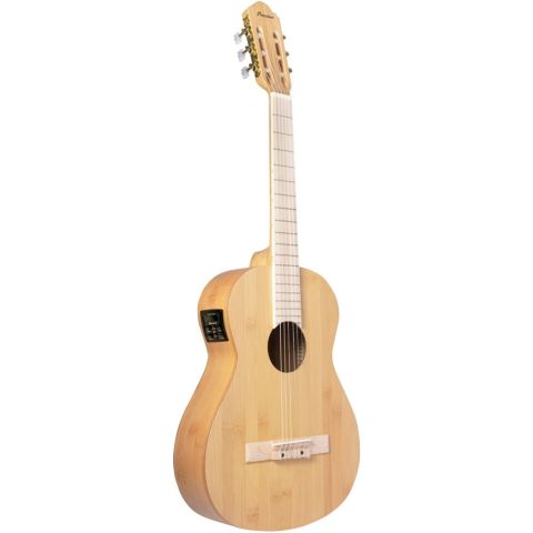 Guitarra Clásica Electrificada Bamboo...