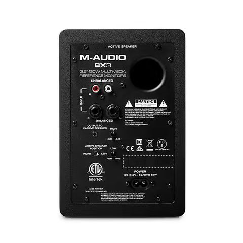 M-AUDIO BX3 MONITORES (PAREJA)