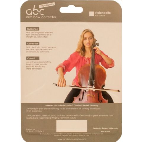 Guía para arco ABC corrector cello...