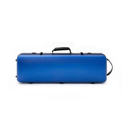 Estuche violín Artist Dynamic policarbonato rectangular con bolsa partituras 4/4 Azul