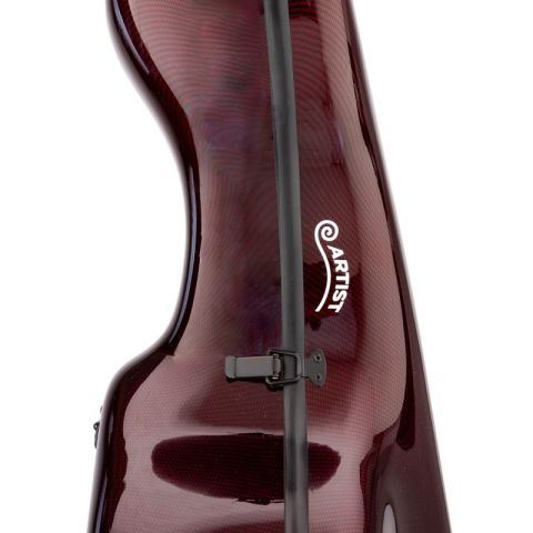 Estuche cello Artist Confort 4/4 Rojo