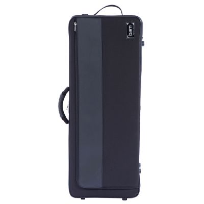 Estuche viola Bam 2043B Artisto rectangular 16" 7/8 (43 CM) Negro