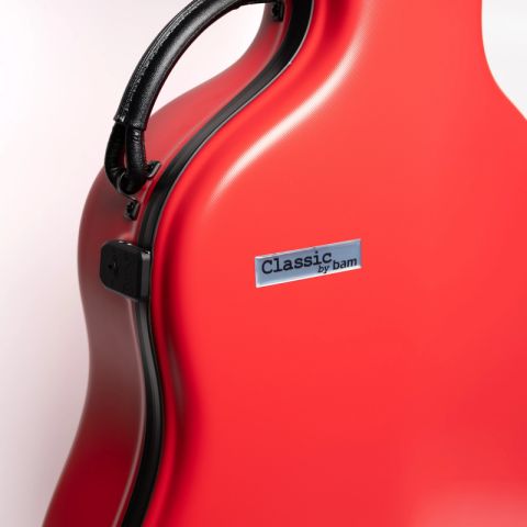 Estuche guitarra acústica BAM 8003S Rojo