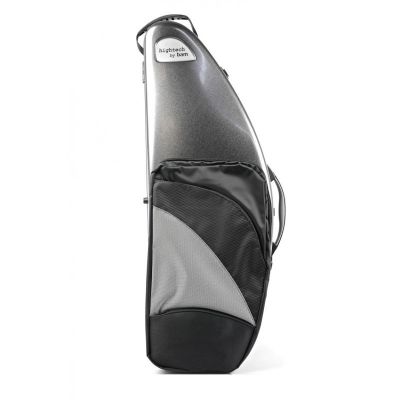 Estuche saxo tenor Bam Hightech 4102XLP con bolsa Tweed