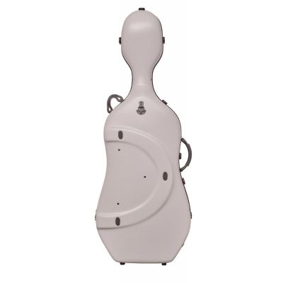 Estuche cello Bam 1001SW Classic con ruedas 4/4 Plateado 2