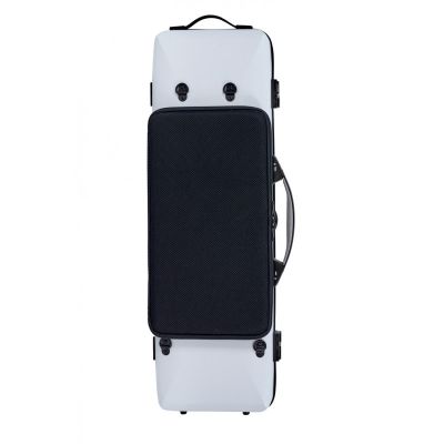 Estuche rectangular Violín BAM Ice Suprême Hightech ICE2018XLW 4/4 Blanco/Negro 2