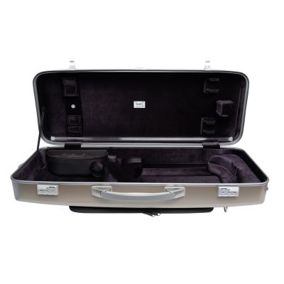 Estuche viola Bam SUP5301XLNN Suprême Hightech rectangular Champagne/Plata 2