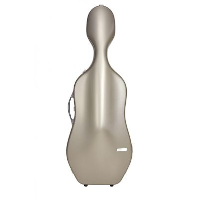 Estuche cello Bam SUP1005XL Slim 2.9 Suprême Hightech 4/4 Champagne/Plata 2