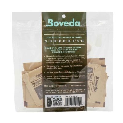 Boveda pack 10 unidades 72% tamaño 8 2