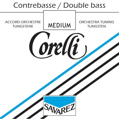 Cuerda contrabajo Corelli orquesta tungsteno 1ª Sol Medium 1/2