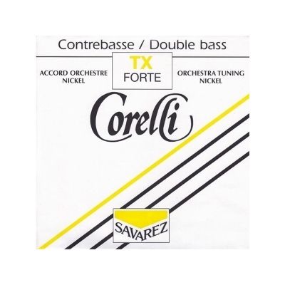 Cuerda contrabajo Corelli orquesta níquel 3ª La Forte 4/4