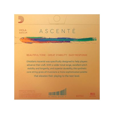 Set de cuerdas viola D'Addario Ascenté 12" 2