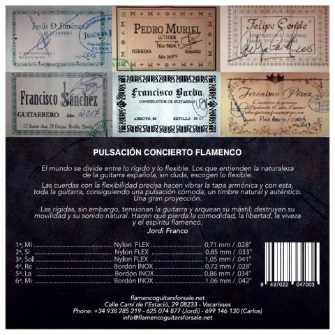 Pack profesional de cuerdas guitarra...