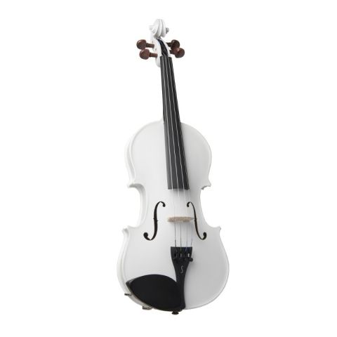 Violín Stentor Harlequin 1/2 1/2 Blanco