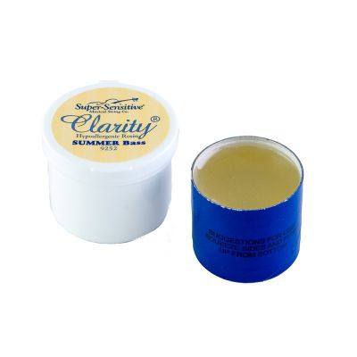 Resina contrabajo Super-Sensitive Clarity 9252 para verano