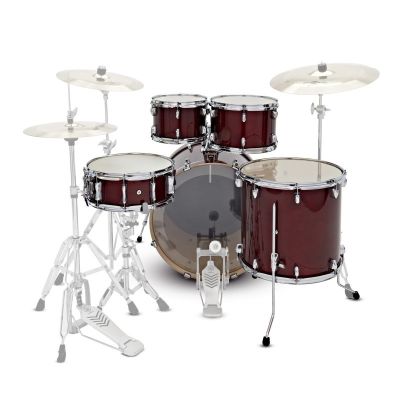 Yamaha Stage Custom Birch Studio Cranberry Red + HW780 2