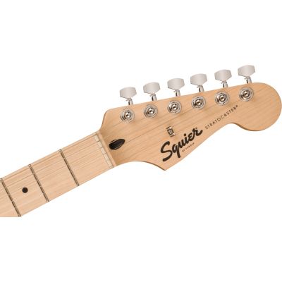 Squier Squier Sonic™ Stratocaster® HSS, Maple Fingerboard, White Pickguard, Tahitian Coral