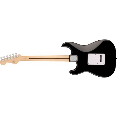 Squier Sonic™ Stratocaster®, Maple Fingerboard, White Pickguard, Black 2