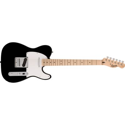 Squier Sonic™ Telecaster®, Maple Fingerboard, White Pickguard, Black