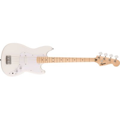 Squier Sonic™ Bronco™ Bass, Maple Fingerboard, White Pickguard, Arctic White