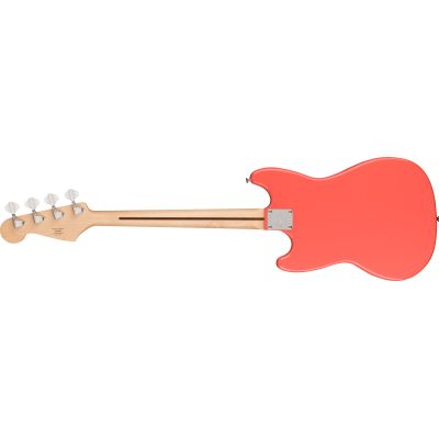 Squier Sonic™ Bronco™ Bass, Maple Fingerboard, White Pickguard, Tahitian Coral 2