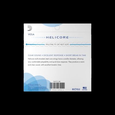 DADDARIO H412 HELICORE - RE CUERDA SUELTA VIOLA D LIGHT 2