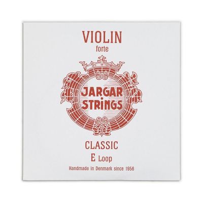 Jargar Roja Cuerda violín  1ª Mi Lazo 4/4 Forte