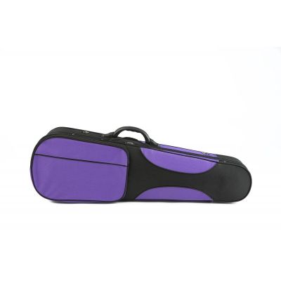 Rapsody CSV002A4/4-14" Estuche violín-viola lila/ negro