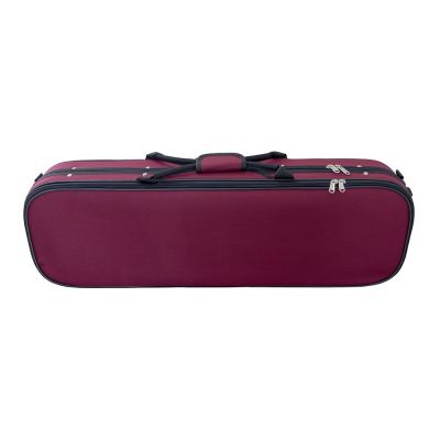 Rapsody Elegance Rectangular 4/4 Estuche violín burdeos