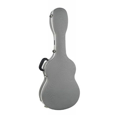 Rapsody Armonia Plateado 3D rugoso Estuche guitarra clásica ABS