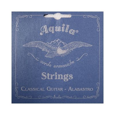 Juego Guitarra Clásica Aquila Alabastro 20C High
