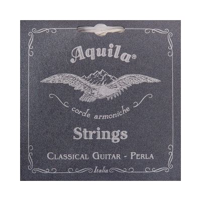 Juego Guitarra Clásica Aquila Perla 37C Medium