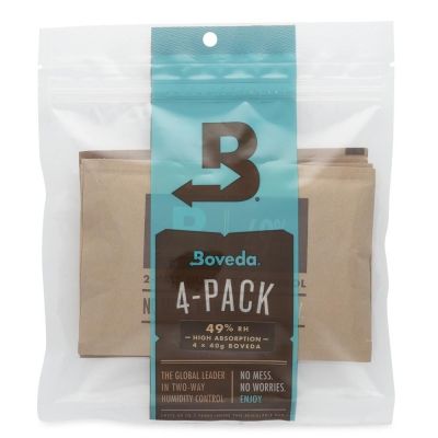 Boveda Humidificador Instrumentos 4 sobres 49% HA Alta Absorción