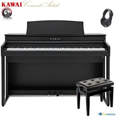 PACK KAWAI CA-401B Negro con Banqueta y auricular