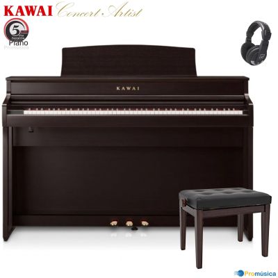 KAWAI CA-501 R PALISANDRO con Banqueta y auricular