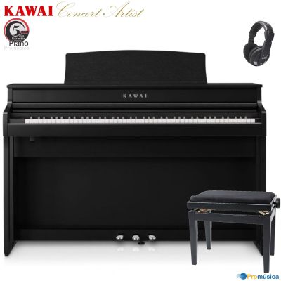 PACK KAWAI CA-501 B NEGRO con Banqueta y auricular