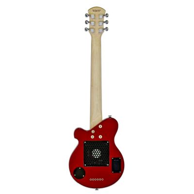 GUITARRA ELÉCTRICA ARIA PIGNOSE DE VIAJE ROJA 2