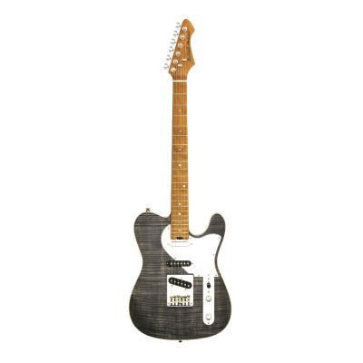 GUITARRA ELÉCTRICA ARIA TC 615-MK2-NASHVILLE NEGRO DIAMANTE TRANSLÚCIDO
