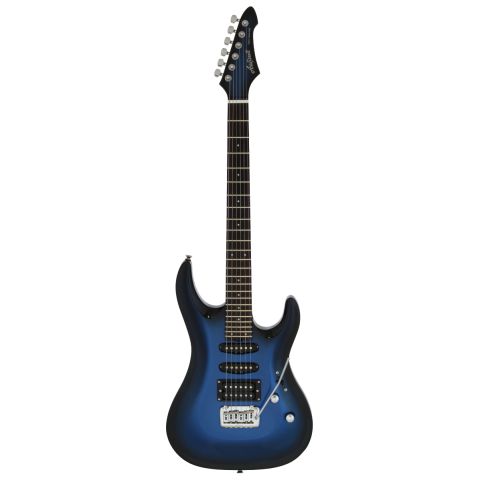 GUITARRA ARIA MAC-STD AZUL METALIZADO