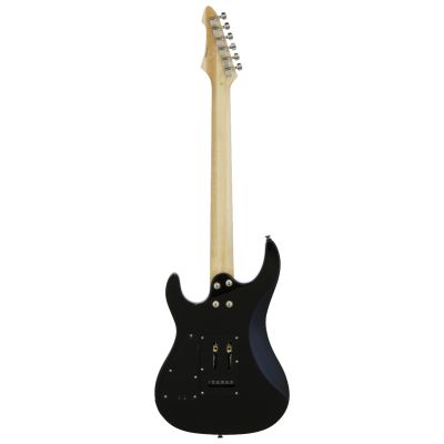GUITARRA ARIA MAC-STD NEGRO METALIZADO 2