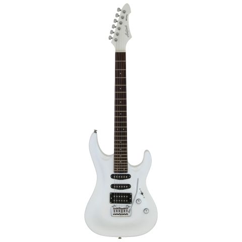 GUITARRA ARIA MAC-STD BLANCO METALIZADO
