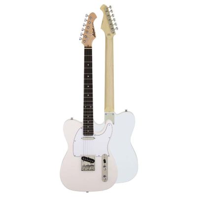 GUITARRA ELÉCTRICA ARIA TC BLANCA TEG002IV 2