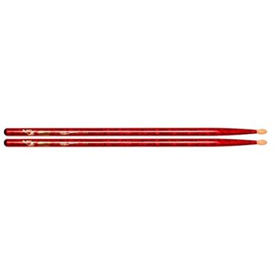 BAQUETAS VATER COLOR WRAP ROJO