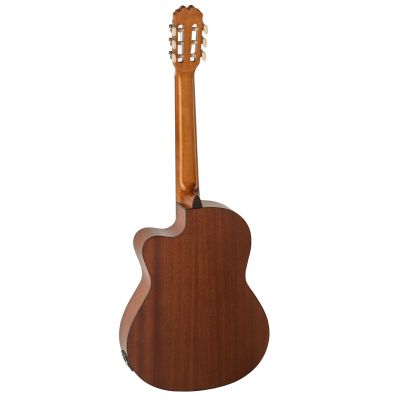 GUITARRA CLÁSICA ADMIRA ALBA 4/4 ELECTRIFICADA CON CUTAWAY ZURDA SERIE INICIACIÓN BRILLO